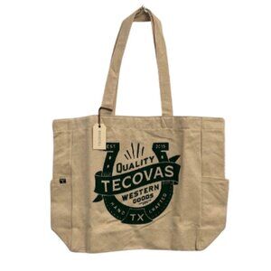 Tecovas Canvas Western Graphic Tote Bag – NWT